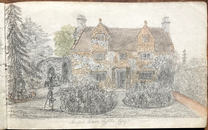 Ansford Lower House c1860