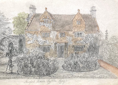 Ansford Lower House c1860 small