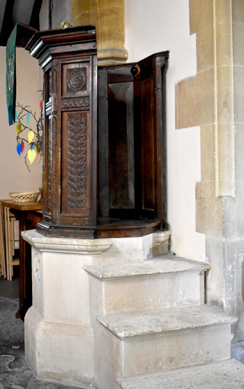 Ansford C17 pulpit and steps