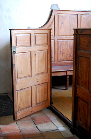 Weston Church Custance box pew