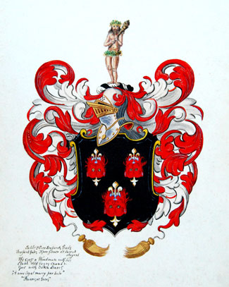 Woodforde of Ansford arms