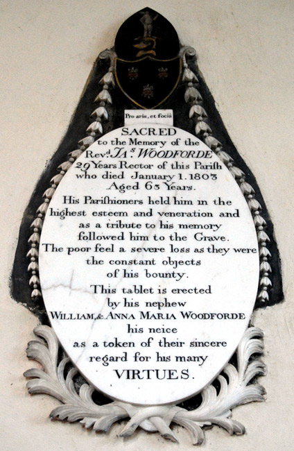 Weston Woodforde tablet
