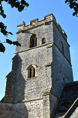 Babcary Church tower