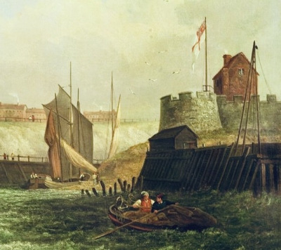 The Mouth of the Yare, George Vncent, 1821