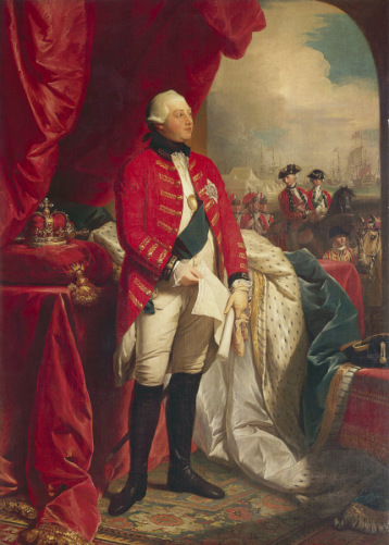 King George III portrait by Benjamin West 1779