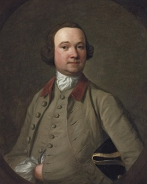 Heighes Woodforde portrait c.1758 by John Simmons of Bristol