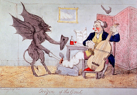 Origin of the Gout, Henry Bunbury, 1815