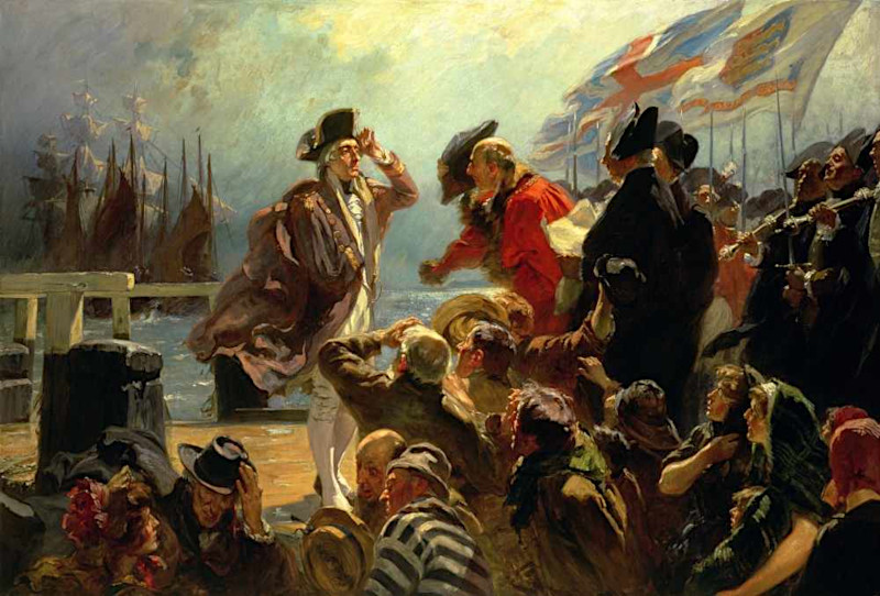 The Return of the Hero (Lord Nelson to Yarmouth in 1800), Fred Roe 1909