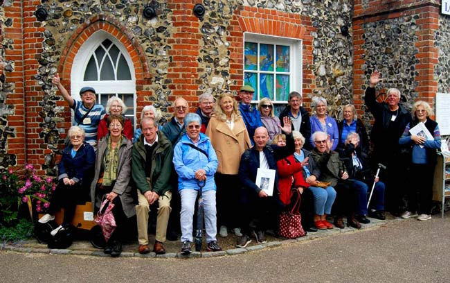 Parson Woodforde Society Frolic-28Sept23-museum-group